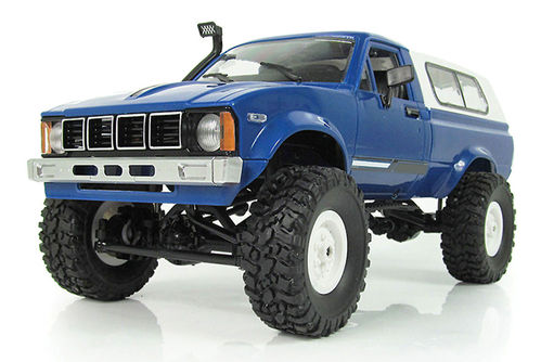 Amewi [WPL] RC Offroad Truck 4WD 1:16 RTR 2,4 GHz blue