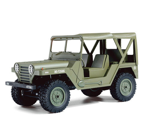 U.S. Military Jeep "M151 Ford Mutt" 1:14 4WD RTR 2,4 GHz, Military green