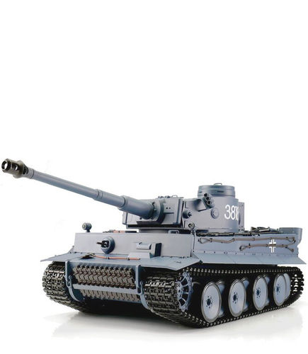 RC Tank "Tiger 1" Heng Long 1:16 Steelgear Smoke Sound BB+IR 2,4 Ghz V7.0