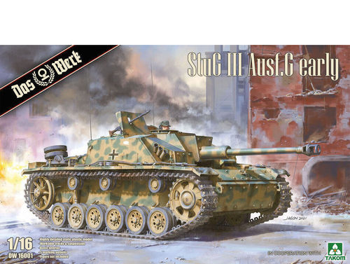 StuG III Ausf. G early version kit, scale 1/16, Das Werk DW 16001