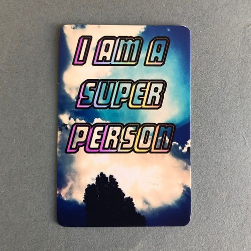 Sticker super person