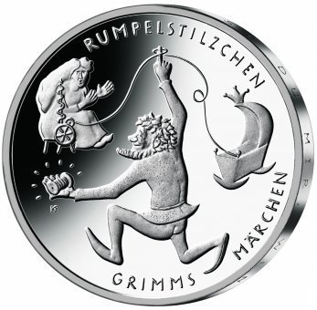 20 Euro Silber Deutschland 2022 Grimms Märchen: Rumpelstilzchen