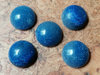 Cabochon, rund (15mm) - Blauquarz