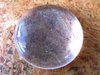 Cabochon, rund (25mm) - Bergkristall (Extra Qualität)