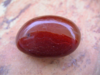 Trommelsteine - Achat "Rot" (gefärbt) (C-Qualität)