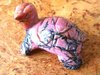Edelsteingravuren - Schildkröte - Rhodonit