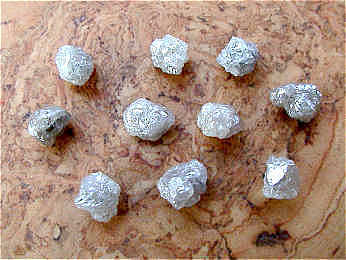 Mineralien - Diamant (roh) "Grau"