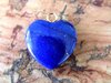 Anhänger - Lapis-Lazuli-Herz (Extra Qualität)