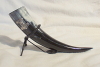 Drinking-horn incl. metalstand