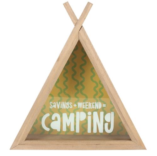 Spardose Camping