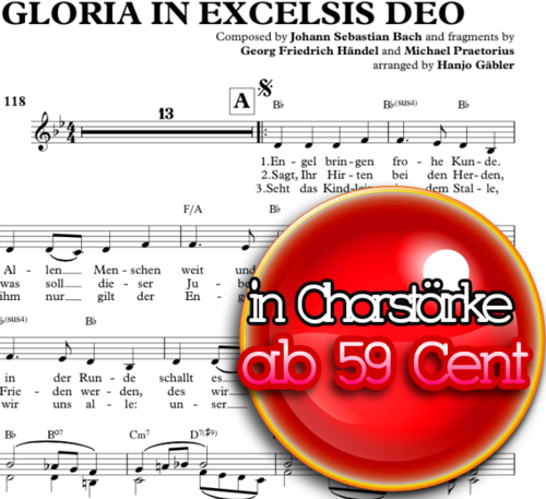 Gloria in excelsis deo - Chornoten zum Download
