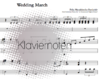 Wedding March Klaviernoten zum Download