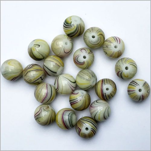 Schmuck-Design Set - Glas Pearls - Ø 12 mm