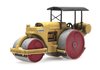 Road roller Kaelble yellow, 1:160, ready made, painted (AR 316.057)