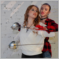 Rapier Fencing Duel – Tess vs Britt