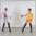 Rapier fencing class – Zoe vs Tess