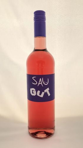 2021er SAU GUT Rosé Cuvée feinherb 0,75 Liter -enthält Sulfite-