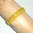 4er Set Armbänder - gelb -