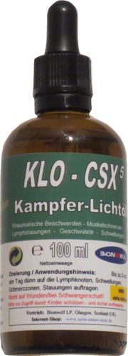 100 ml Kampferlichtöl CSX5 Photonen angereichert aktivierter Naturkampfer