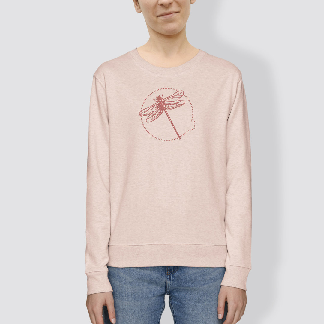 Damen Sweater, "Libelle", Rosé