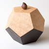 Holzdose in Dodekaeder-Form
