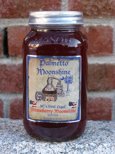 Palmetto Strawberry Moonshine, 0,7l