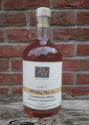 Rieger & Hofmeister - Whiskey No. 4 Schwäbischer Single Grain Whisky, 0,5l