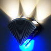 LED Wandstrahler TRIANGLE weiss/blau Wandleuchte Design-Strahler 5,7 Jahre
