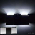 LED Wandstrahler CHECKMATE weiß Wandleuchte Design-Strahler 5,7 Jahre - 2 Watt