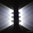 LED Wandstrahler SILVERBAR weiß Wandleuchte Design-Strahler 5,7 Jahre - 8 Watt