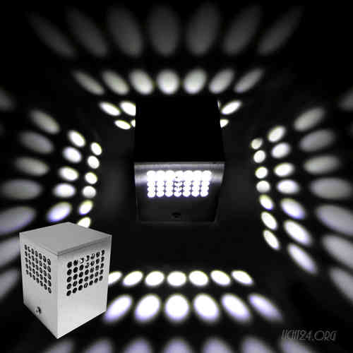 LED Wandstrahler LIGHTHOUSE weiß Wandleuchte Design-Strahler 5,7 Jahre - 1 Watt