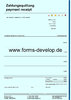 Quittungen, Belege inkl. MwSt., PDF Formular A4-H