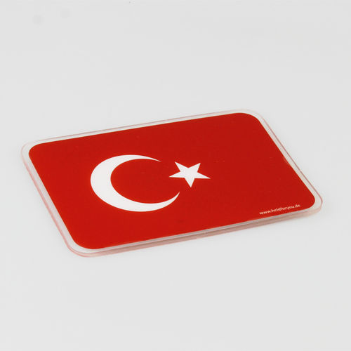 HELD4YOU - Klebematte im Design "Flagge Türkei"