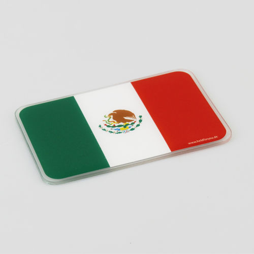HELD4YOU - Klebematte im Design "Flagge Mexico"