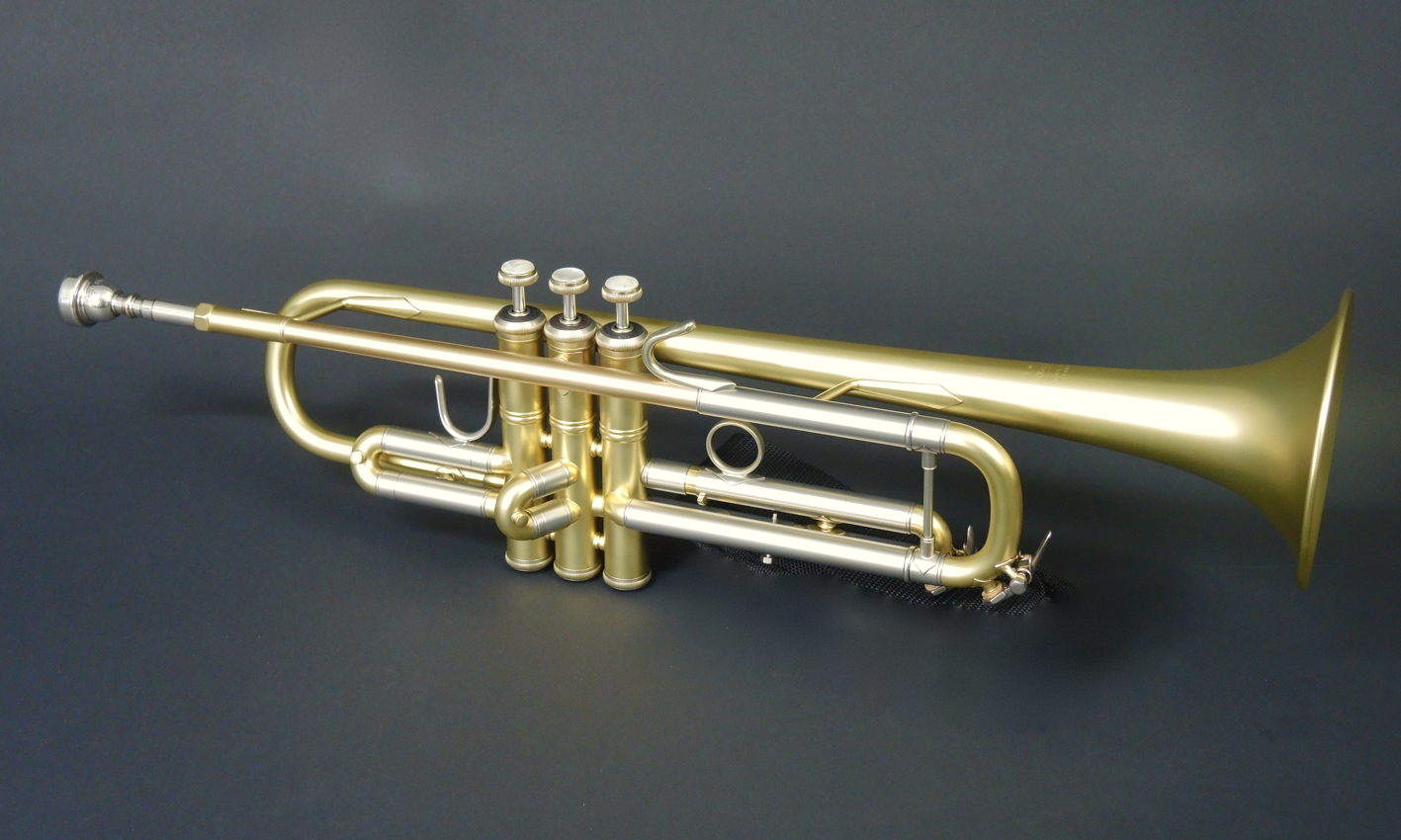 Tragbare Messing Bb Trompete für Schüler Anfänger Praxis Golden 