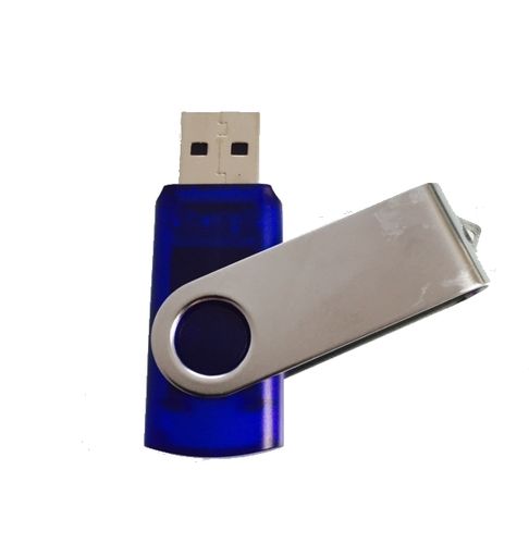 SeaKingAlpha® -  Navy Blue -   4GB USB Flash Drive Twister