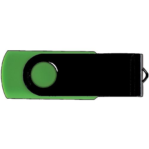 SeaKingAlpha® -   green + black -   4GB USB Flash Drive Twister