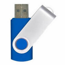 SeaKingAlpha® -  Blau / Blue -   8GB USB Flash Drive Twister