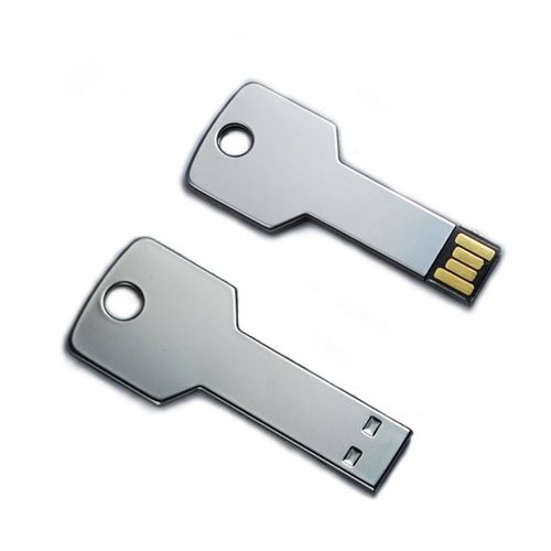 SeaKingAlpha®  16GB USB Stick Key Metall silver / silber