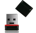 4GB NANO ULTRA USB Stick P1 Schwarz Rot