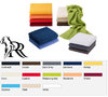 Handtücher der Luxusmarke Vossen bestickt Ridgeback Logo 3
