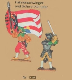 Fahnenschwinger/Schwertkämpfer
