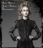 Gothic Bluse "Black Baroness"