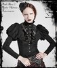 Gothic Bluse "Queen of Hearts"