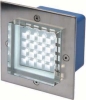 LED wall lights, stainless steel