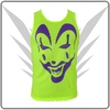 Neon Gelbes Clubwear Shirt, Armlos