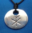 Runen Amulette aus Feinzinn