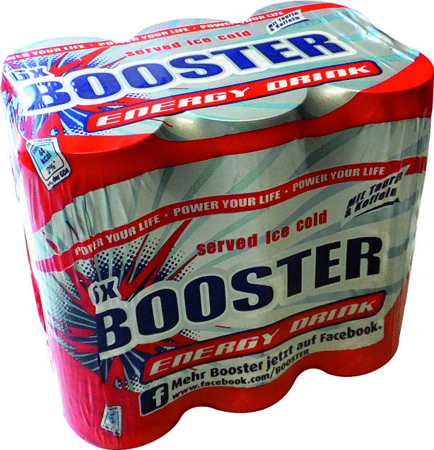 BOOSTER Energy Drink 0,33Ltr 6er Pack- GetränkeTaxi Cottbus