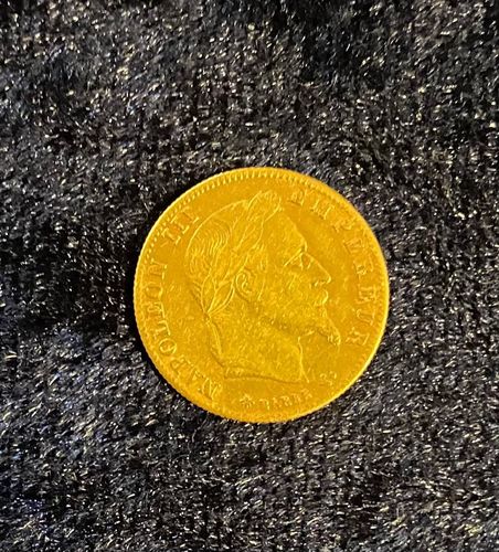 Frankreich Goldmünze 5 France "Napoleon III." 1866 A