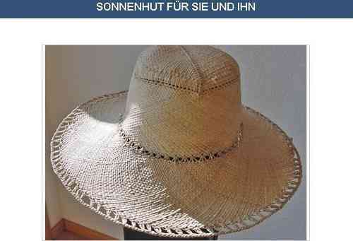 Sun hat for him and her